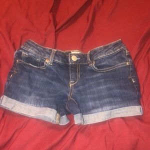 Juniors blue Jean shorts